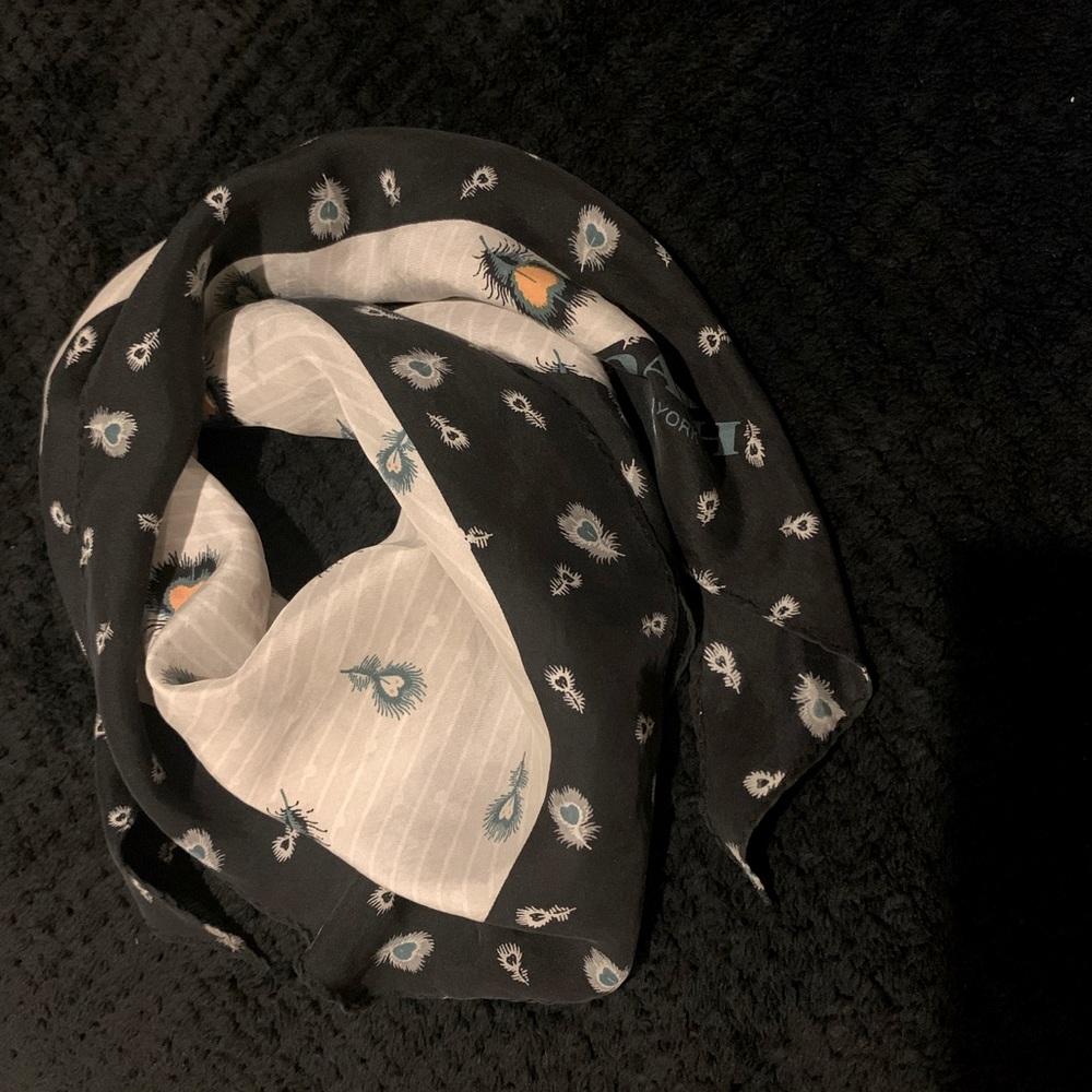 Coach Floral Diamond Silk Scarf